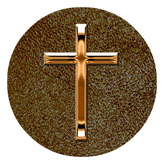 DAROUND 510 CP SH BR Copper Single Cross Shimmer Brown Background